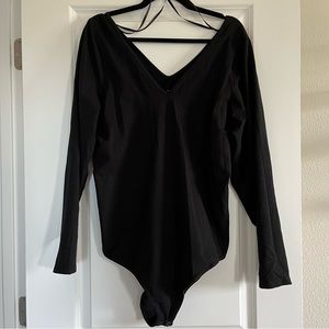 Torrid Double V-neck Bodysuit NWT